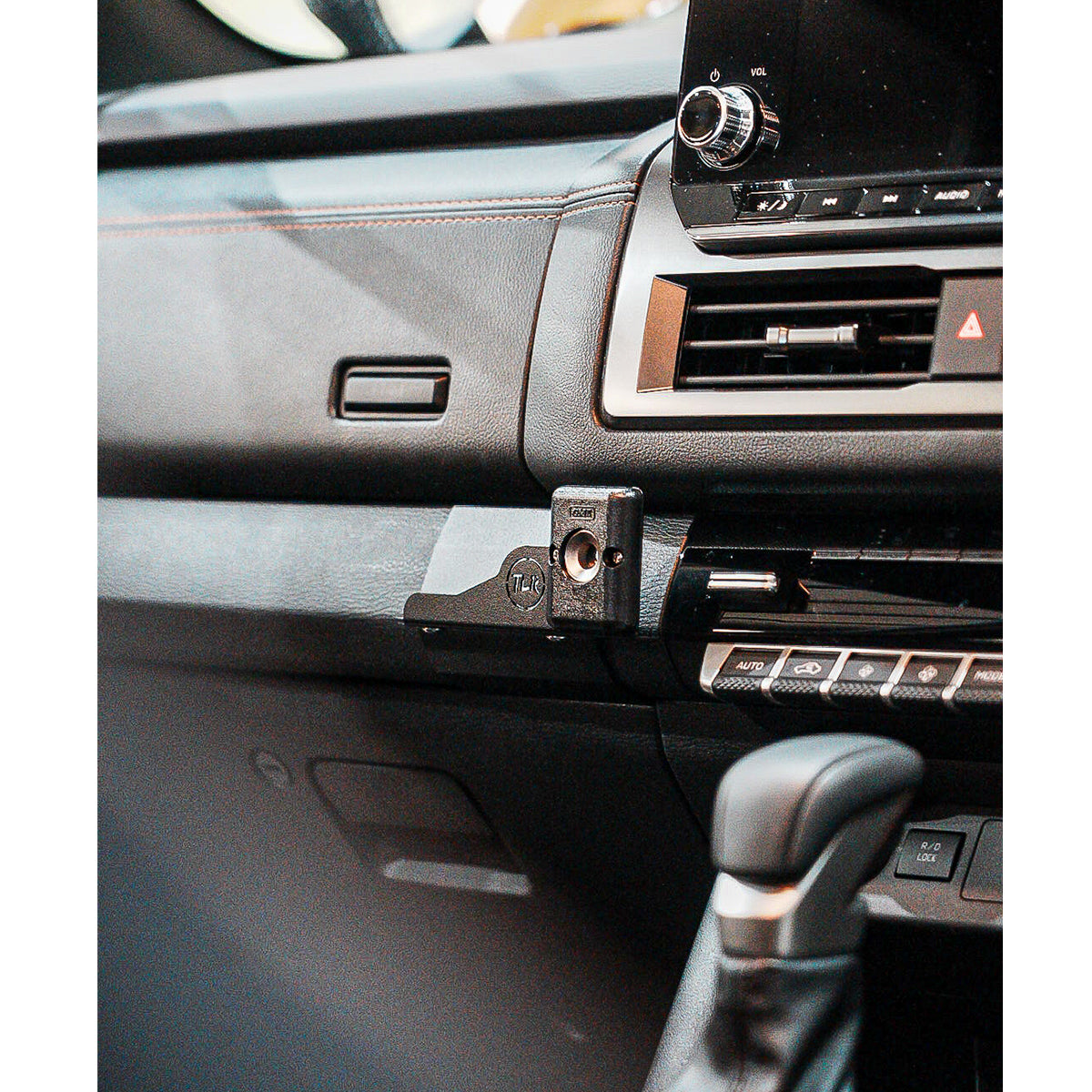 UHF Microphone Bracket – Mitsubishi Triton MV – Passenger Side Dash Pad