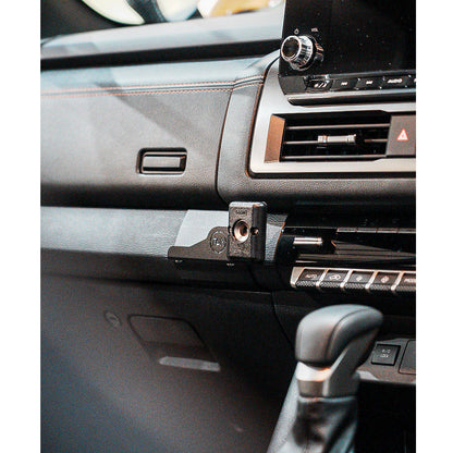 UHF Microphone Bracket – Mitsubishi Triton MV – Passenger Side Dash Pad