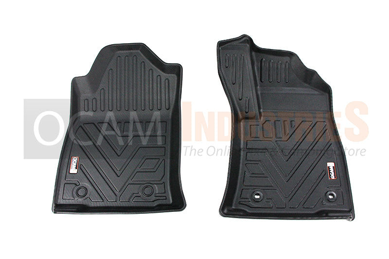 OCAM 3D All Weather Floor Mats Liners For Isuzu D-MAX 08/2020+ MY21 Dual Cab