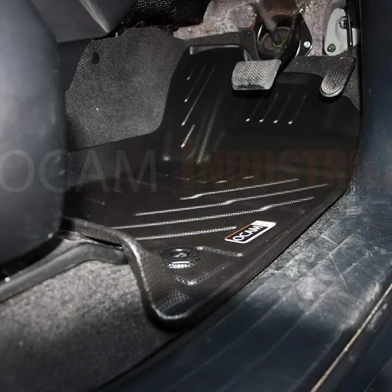 3D All Weather Floor Mats Liners For Toyota Fortuner Wagon 15-2025 TPE