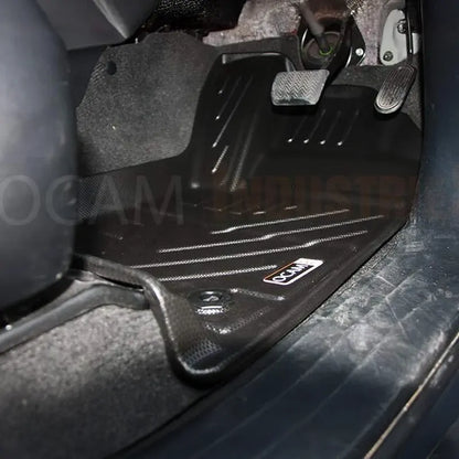 3D All Weather Floor Mats Liners For Toyota Fortuner Wagon 15-2025 TPE