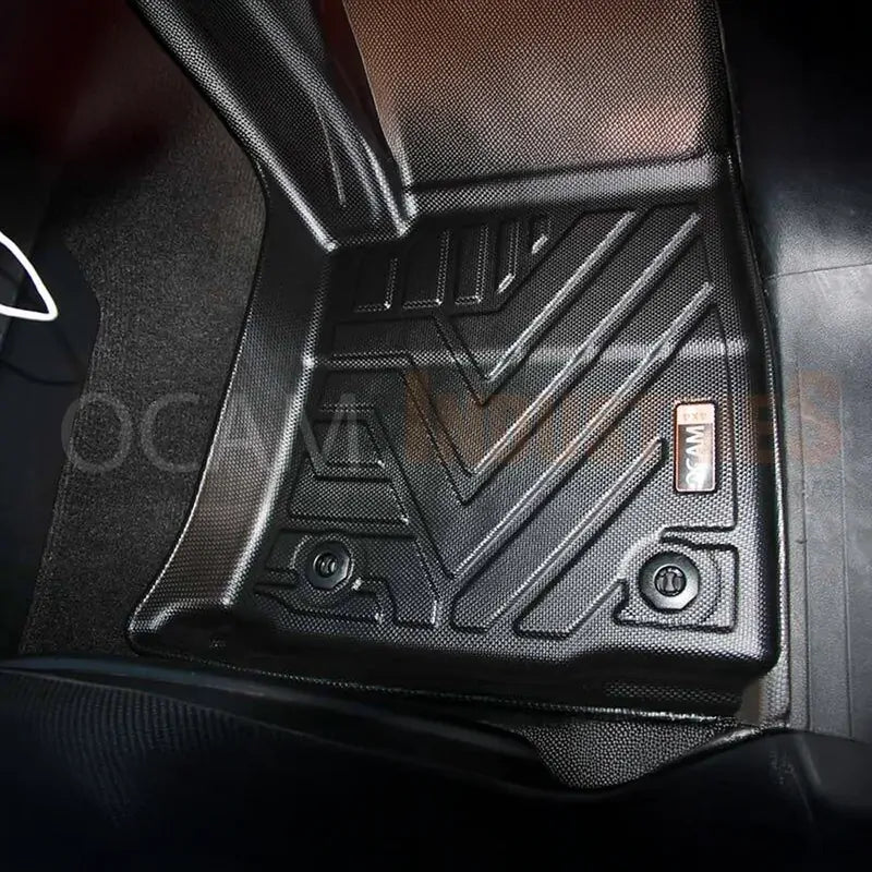 3D All Weather Floor Mats Liners For Toyota Fortuner Wagon 15-2025 TPE