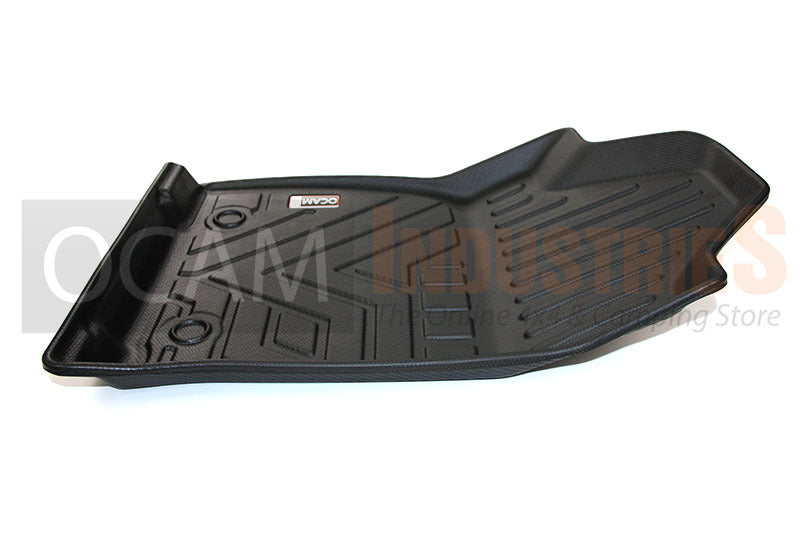 OCAM 3D All Weather Floor Mats Liners For Toyota Hilux N80 Dual Cab 2015-Current TPE, Auto Transmission