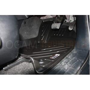 3D All Weather Floor Mats Liners For Toyota Hilux N80 Single Cab 2015-Current TPE