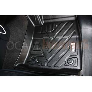 3D All Weather Floor Mats Liners For Toyota Hilux N80 Single Cab 2015-Current TPE