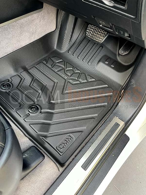 3D All Weather Floor Car Mats Liners For Toyota Landcruiser 200 Series, VX / Sahara