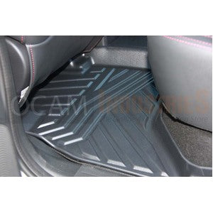 3D All Weather Floor Car Mats Liners For Toyota Landcruiser 200 Series, VX / Sahara