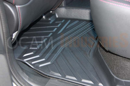 3D All Weather Floor Car Mats Liners For Toyota Landcruiser 200 Series, VX / Sahara