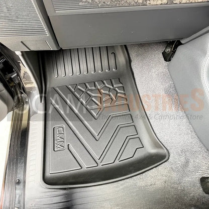 3D All Weather Floor Car Mats Liners For Toyota Landcruiser 70 76 79 DUAL CAB, 08/2012-Current, GXL