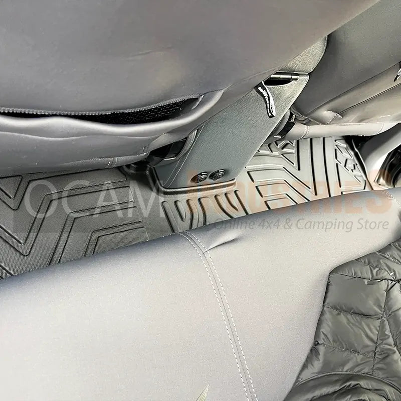 3D All Weather Floor Car Mats Liners For Toyota Landcruiser 70 76 79 DUAL CAB, 08/2012-Current, GXL