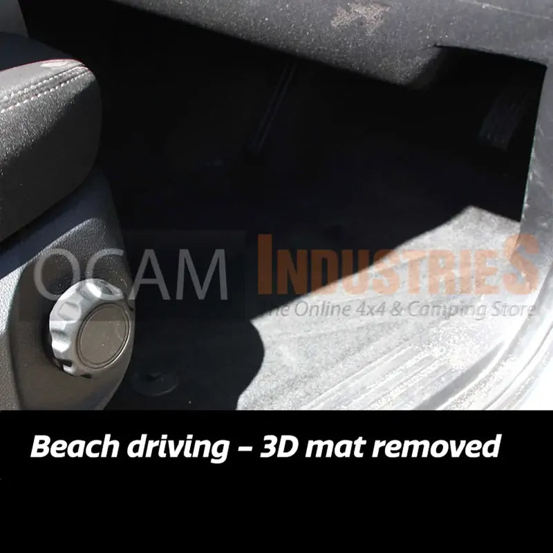 3D All Weather Floor Car Mats Liners For Toyota Landcruiser 70 76 79 DUAL CAB, 08/2012-Current, GXL