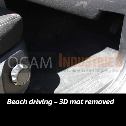3D All Weather Floor Car Mats Liners For Toyota Landcruiser 70 76 79 DUAL CAB, 08/2012-Current, GXL