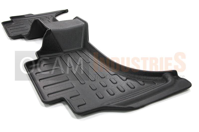 3D All Weather Floor Mats Liners for Mitsubishi Triton MV 2024 - Current Dual Cab