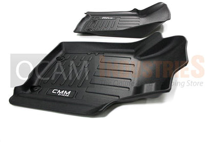 3D All Weather Floor Mats Liners for Mitsubishi Triton MV 2024 - Current Dual Cab