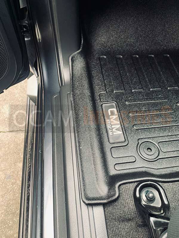 3D All Weather Floor Mats Liners for Mitsubishi Triton MV 2024 - Current Dual Cab