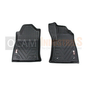 3D All Weather Floor Car Mats Liners For Ford Ranger Next-Gen, 07/2022-Current, Dual Cab