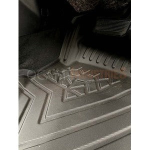 3D All Weather Floor Car Mats Liners For Ford Ranger Next-Gen, 07/2022-Current, Dual Cab