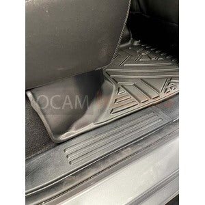 3D All Weather Floor Car Mats Liners For Ford Ranger Next-Gen, 07/2022-Current, Dual Cab