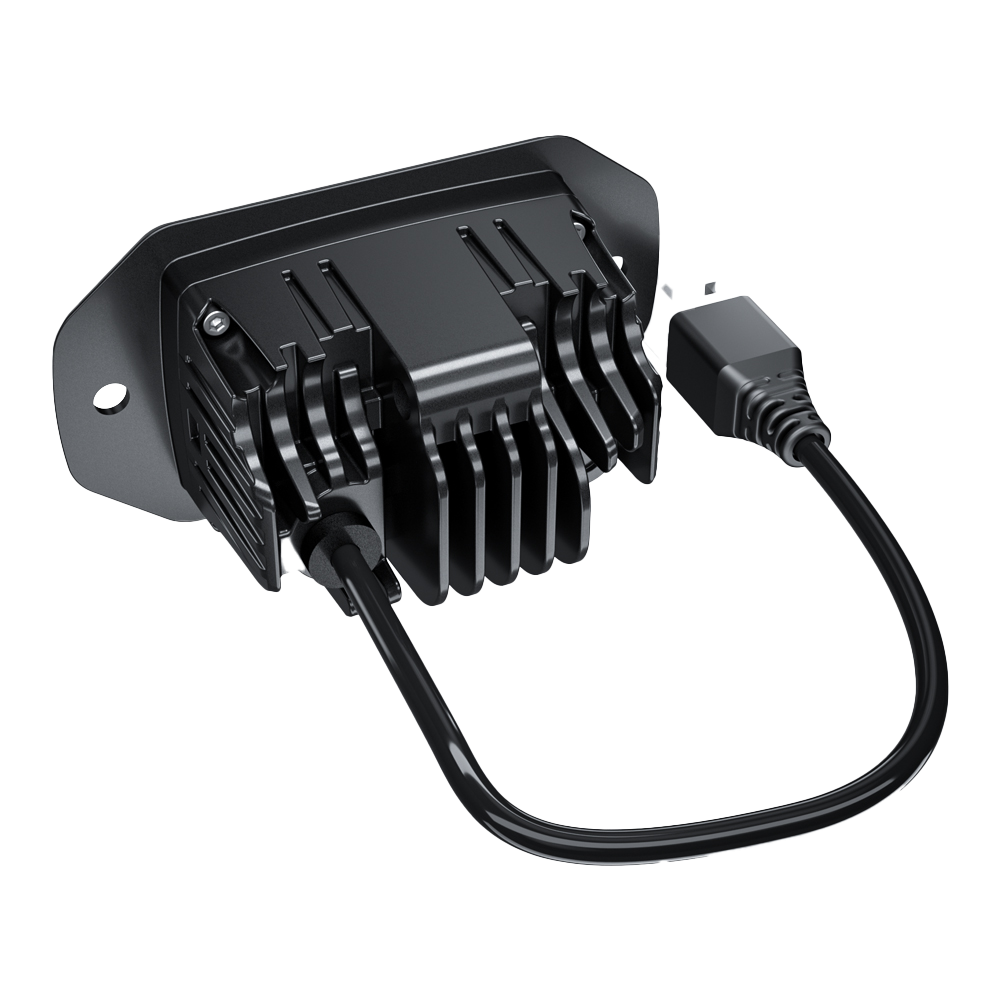 ONYX Lights Xen-w5b-dual Colour Flushmont (pair) Including Wiring Harness