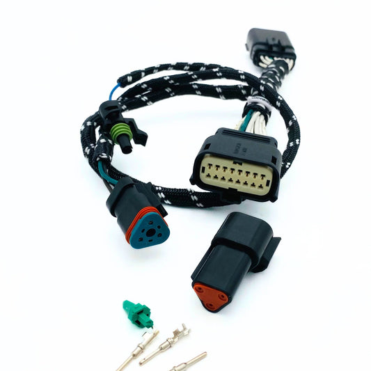 Base Headlight 12 Pin Patch Wiring Harness suits Ram 3500 (2019+), 2500 (2019-2024) by Outback Kitters