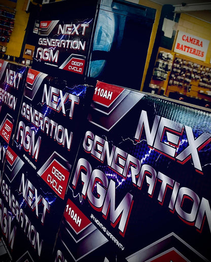 Next-Generation AGM Deep Cycle Battery 12v 110AH