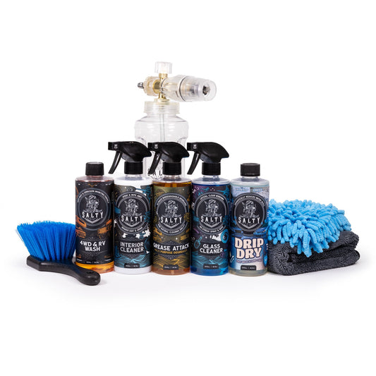 Salty Captain 4WD ESSENTIAL CLEANING KIT (FOAM CAN)