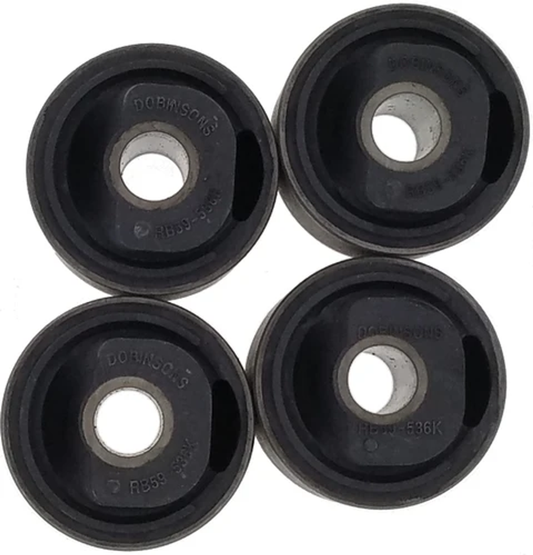 DOBINSONS RUBBER 0 DEGREE CASTER BUSHING KIT - 4 BUSHINGS PER KIT - RB59-536K