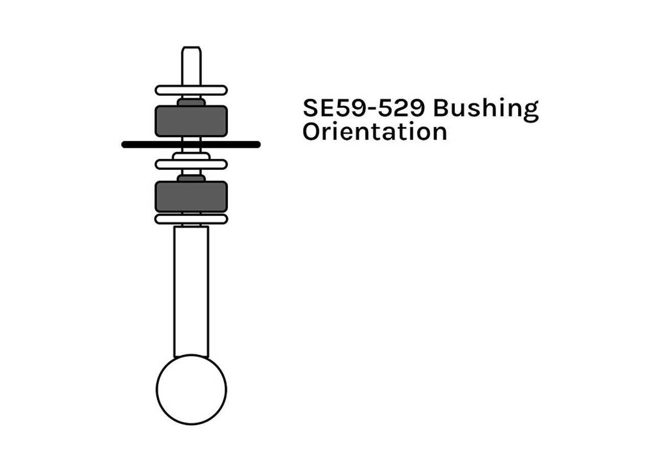 DOBINSONS REAR ADJUSTABLE SWAY BAR LINK - SE59-529