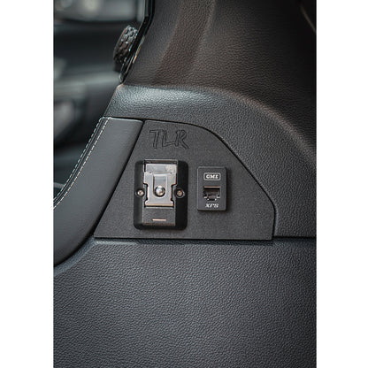 UHF Microphone Mount – Ford Ranger / Everest / Ranger Raptor / Ranger SuperDuty – Centre console Right Hand Side