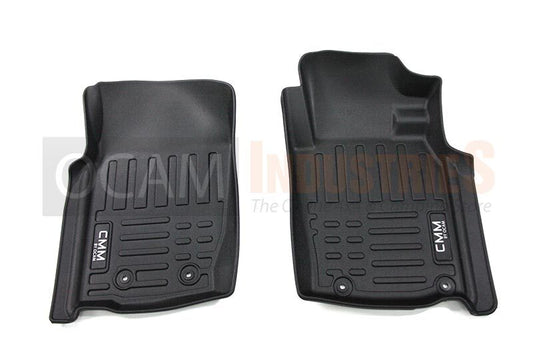 OCAM 5D All Weather Floor Mats Liners for Ford Ranger PX PXMKII PXMKIII 2011-06/2022 Dual Cab