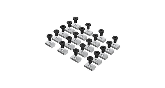 Rhino-Rack Pioneer 6 M6 Screws & Channel Nuts set of 20