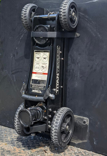 TitanTerrain RUGGED FLOOR JACK MOUNTING BRACKET