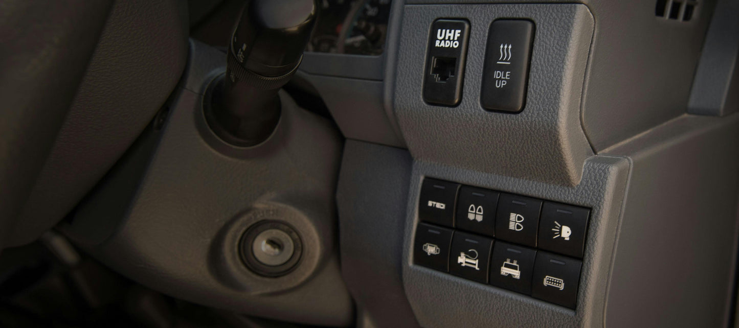 Switch Fascia Panel To Suit Toyota 70 Series Landcruiser - View 3