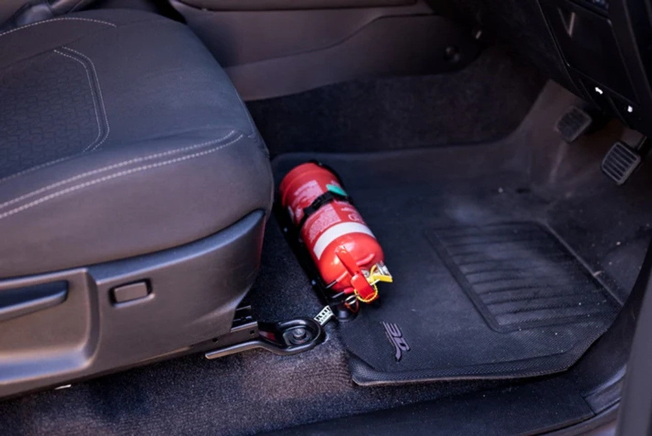 Kap Industries Fire Extinguisher Bracket suitable for Isuzu D-Max MU-X & Mazda BT-50 2021 Onwards