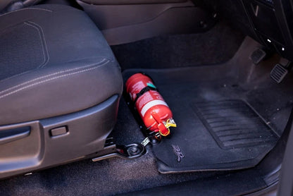 Kap Industries Fire Extinguisher Bracket suitable for Isuzu D-Max MU-X & Mazda BT-50 2021 Onwards