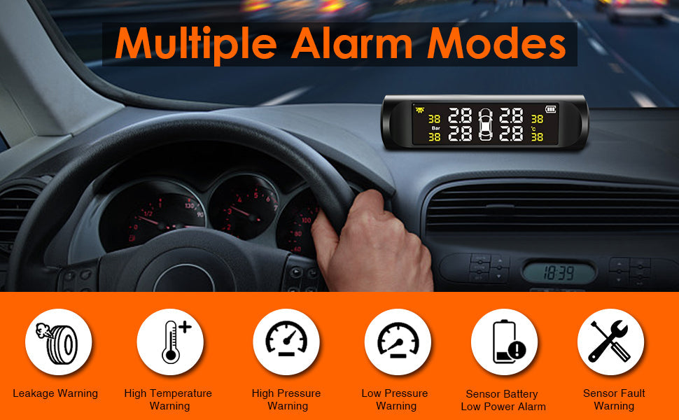 4WD Central External Tyre Pressure Monitoring System (TPMS)