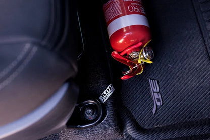 Kap Industries Fire Extinguisher Bracket suitable for Isuzu D-Max MU-X & Mazda BT-50 2021 Onwards