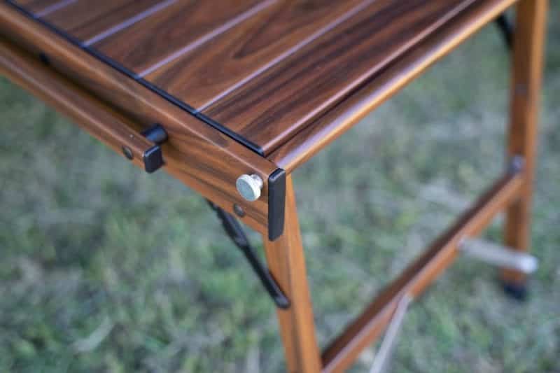 Drifta Stockton Drifta Woodgrain look aluminium table