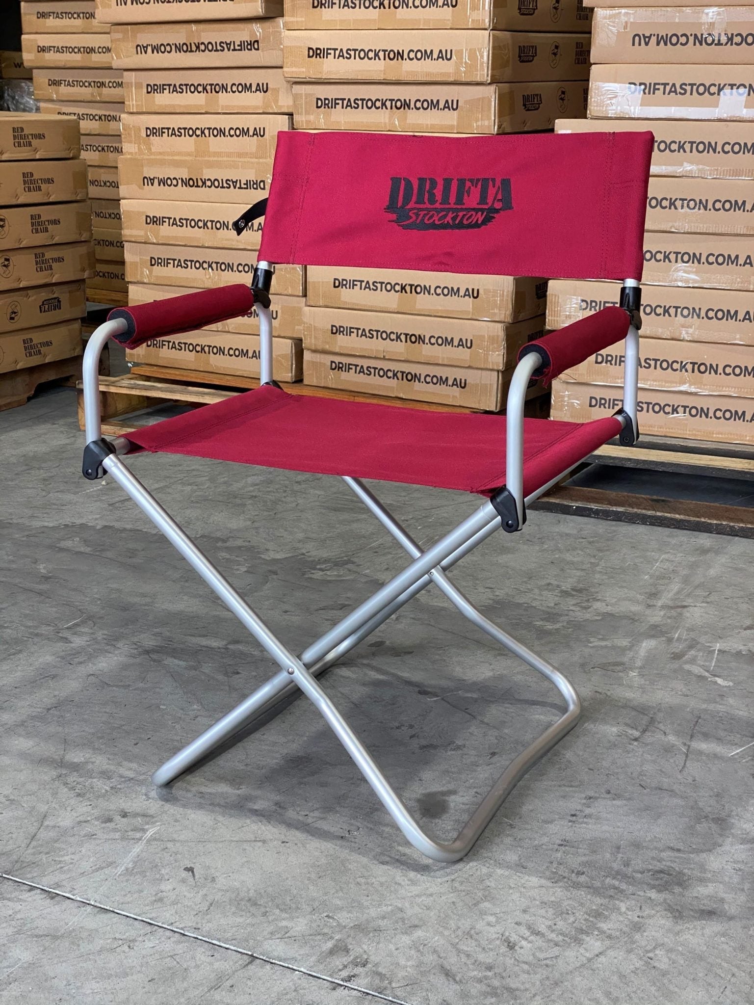 Drifta Stockton Drifta Stockton Red Directors Chair