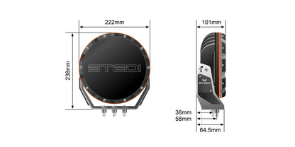 8.5" Type-X™ Sport (Pair) - View 7