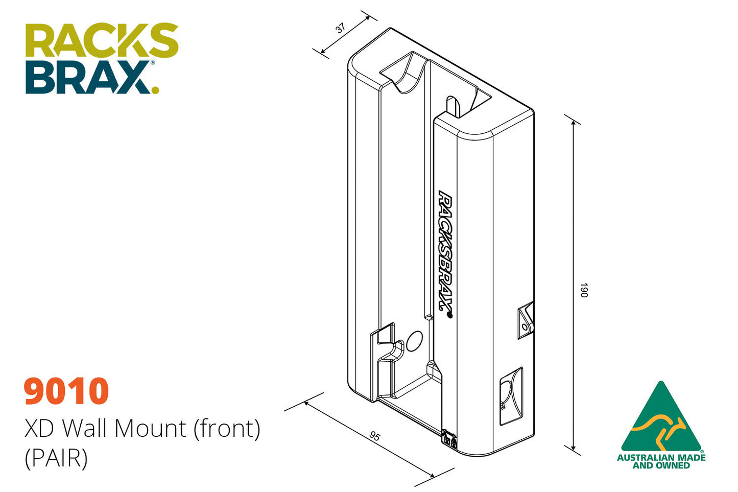 RacksBrax XD WALL MOUNT