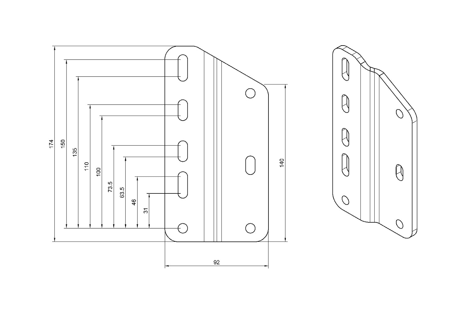 RacksBrax XD MULTI-AWN ADAPTOR