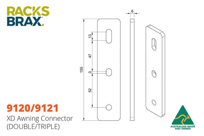 RacksBrax XD AWNING CONNECTOR