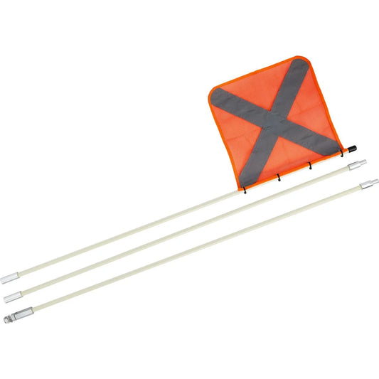 MaxiTrac Hi-Visibility Safety Flag 3 Metre