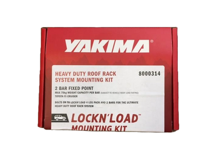 Yakima Lockn Load Fitting Kit for 2 Bar FP Toyota FJ Cruiser