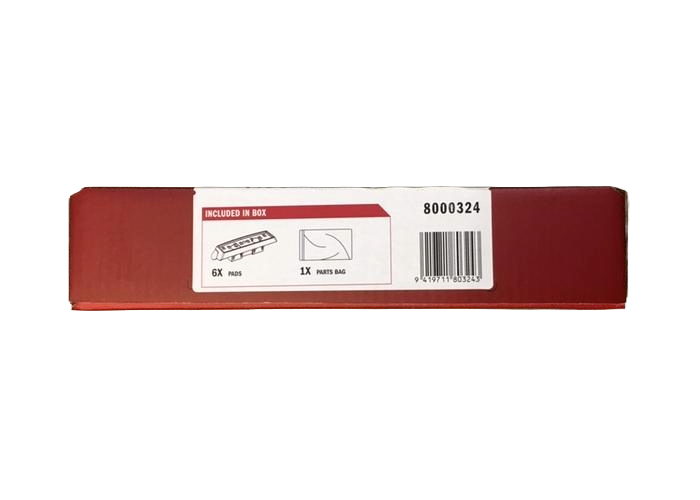 Yakima Lockn Load Fitting Kit for 2 Bar FP Toyota FJ Cruiser