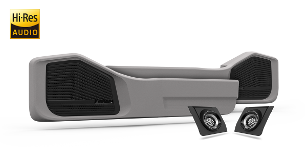 Alpine R2-Series Premium Speaker System with Door Pods for LandCruiser 70 Series Single-Cab