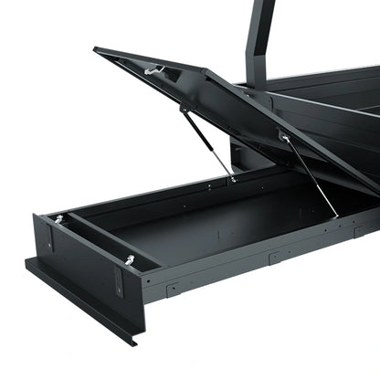 Trundle draw on aluminium tray