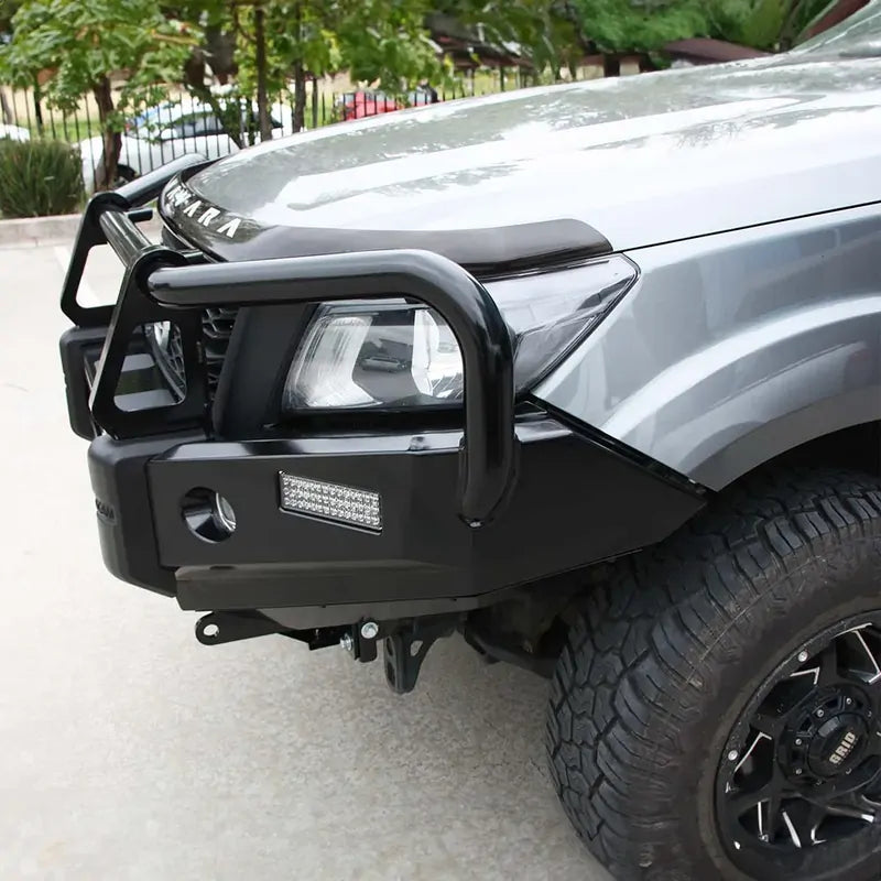 OCAM Deluxe Steel Bull Bar for Nissan Navara NP300 03/2021+, Winch Compatible