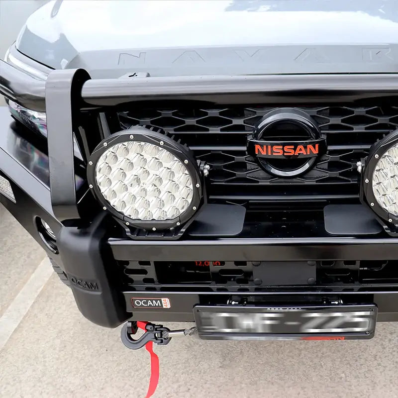 OCAM Deluxe Steel Bull Bar for Nissan Navara NP300 03/2021+, Winch Compatible
